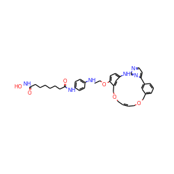 O=C(CCCCCCC(=O)Nc1ccc(NCCOc2ccc3cc2COC/C=C/COCc2cccc(c2)-c2ccnc(n2)N3)cc1)NO ZINC001772640219