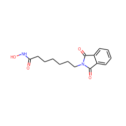 O=C(CCCCCCN1C(=O)c2ccccc2C1=O)NO ZINC000013472312