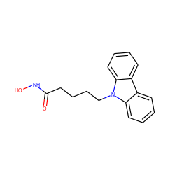 O=C(CCCCn1c2ccccc2c2ccccc21)NO ZINC000115007962