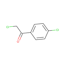 O=C(CCl)c1ccc(Cl)cc1 ZINC000001673522