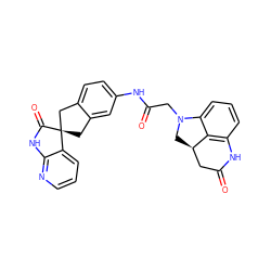 O=C(CN1C[C@@H]2CC(=O)Nc3cccc1c32)Nc1ccc2c(c1)C[C@]1(C2)C(=O)Nc2ncccc21 ZINC000035801966