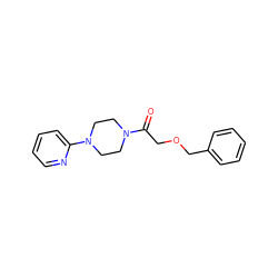 O=C(COCc1ccccc1)N1CCN(c2ccccn2)CC1 ZINC000066122971