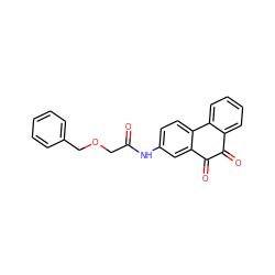 O=C(COCc1ccccc1)Nc1ccc2c(c1)C(=O)C(=O)c1ccccc1-2 ZINC000013862837