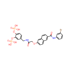 O=C(COc1ccc2cc(C(=O)Nc3cccc(Br)c3)ccc2c1)NCc1ccc(OP(=O)(O)O)c(OP(=O)(O)O)c1 ZINC001772641902