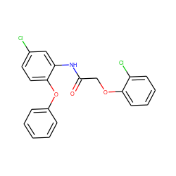 O=C(COc1ccccc1Cl)Nc1cc(Cl)ccc1Oc1ccccc1 ZINC000001105955