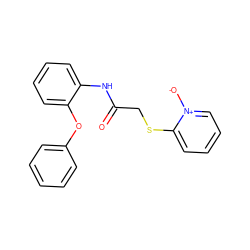 O=C(CSc1cccc[n+]1[O-])Nc1ccccc1Oc1ccccc1 ZINC000003224135