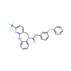 O=C(Cc1cccc(Oc2ccccc2)c1)N1Cc2ccc(C(F)(F)F)nc2Nc2ccccc21 ZINC000103266031