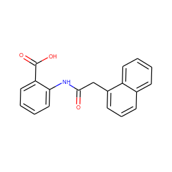 O=C(Cc1cccc2ccccc12)Nc1ccccc1C(=O)O ZINC000000264412