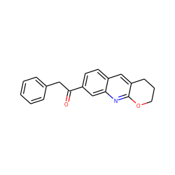 O=C(Cc1ccccc1)c1ccc2cc3c(nc2c1)OCCC3 ZINC000013613165