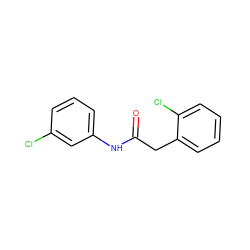 O=C(Cc1ccccc1Cl)Nc1cccc(Cl)c1 ZINC000003548274