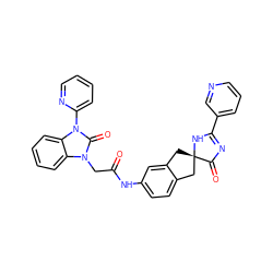 O=C(Cn1c(=O)n(-c2ccccn2)c2ccccc21)Nc1ccc2c(c1)C[C@@]1(C2)NC(c2cccnc2)=NC1=O ZINC000044417023