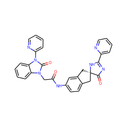 O=C(Cn1c(=O)n(-c2ccccn2)c2ccccc21)Nc1ccc2c(c1)C[C@]1(C2)NC(c2ccccn2)=NC1=O ZINC000096175855