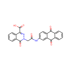 O=C(Cn1nc(C(=O)O)c2ccccc2c1=O)Nc1ccc2c(c1)C(=O)c1ccccc1C2=O ZINC000009335160