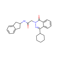 O=C(Cn1nc(C2CCCCC2)c2ccccc2c1=O)NC1Cc2ccccc2C1 ZINC000058638650