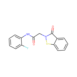 O=C(Cn1sc2ccccc2c1=O)Nc1ccccc1F ZINC000066148279