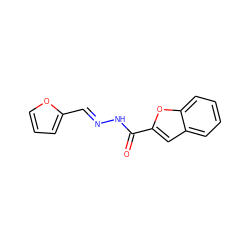 O=C(N/N=C/c1ccco1)c1cc2ccccc2o1 ZINC000000528915