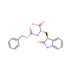 O=C(N[C@@H](C[C@@H]1C(=O)Nc2ccccc21)C(=O)O)OCc1ccccc1 ZINC000147655320