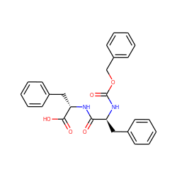 O=C(N[C@@H](Cc1ccccc1)C(=O)N[C@@H](Cc1ccccc1)C(=O)O)OCc1ccccc1 ZINC000005608787
