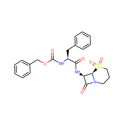 O=C(N[C@@H](Cc1ccccc1)C(=O)N[C@@H]1C(=O)N2CCCS(=O)(=O)[C@H]12)OCc1ccccc1 ZINC000013860552