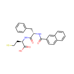 O=C(N[C@@H](Cc1ccccc1)C(=O)N[C@H](CCS)C(=O)O)c1ccc2ccccc2c1 ZINC000013739924