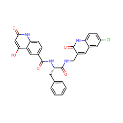 O=C(N[C@@H](Cc1ccccc1)C(=O)NCc1cc2cc(Cl)ccc2[nH]c1=O)c1ccc2[nH]c(=O)cc(O)c2c1 ZINC001772603263