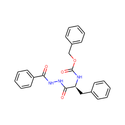 O=C(N[C@@H](Cc1ccccc1)C(=O)NNC(=O)c1ccccc1)OCc1ccccc1 ZINC000008350120