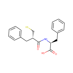 O=C(N[C@@H](Cc1ccccc1)C(=O)O)[C@@H](CS)Cc1ccccc1 ZINC000026380977