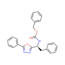 O=C(N[C@@H](Cc1ccccc1)c1nnc(-c2ccccc2)o1)OCc1ccccc1 ZINC000299835734