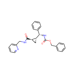 O=C(N[C@@H](c1ccccc1)[C@@H]1C[C@H]1C(=O)NCc1ccccn1)OCc1ccccc1 ZINC000006080096