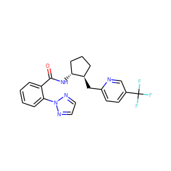 O=C(N[C@@H]1CCC[C@H]1Cc1ccc(C(F)(F)F)cn1)c1ccccc1-n1nccn1 ZINC001772593811