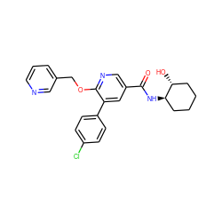 O=C(N[C@@H]1CCCC[C@H]1O)c1cnc(OCc2cccnc2)c(-c2ccc(Cl)cc2)c1 ZINC000103247985