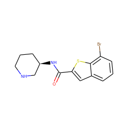 O=C(N[C@@H]1CCCNC1)c1cc2cccc(Br)c2s1 ZINC001220896425