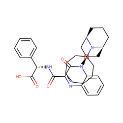 O=C(N[C@H](C(=O)O)c1ccccc1)c1nc2ccccc2n([C@@H]2C[C@@H]3CCC[C@H](C2)N3C2CCCCCCC2)c1=O ZINC000114710021