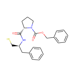 O=C(N[C@H](CS)Cc1ccccc1)[C@@H]1CCCN1C(=O)OCc1ccccc1 ZINC000013589423