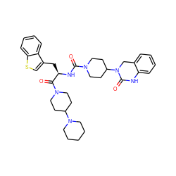 O=C(N[C@H](Cc1csc2ccccc12)C(=O)N1CCC(N2CCCCC2)CC1)N1CCC(N2Cc3ccccc3NC2=O)CC1 ZINC000044388110