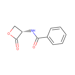 O=C(N[C@H]1COC1=O)c1ccccc1 ZINC000058541066