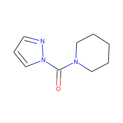 O=C(N1CCCCC1)n1cccn1 ZINC000220321874