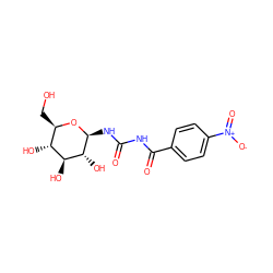 O=C(NC(=O)c1ccc([N+](=O)[O-])cc1)N[C@@H]1O[C@H](CO)[C@@H](O)[C@H](O)[C@H]1O ZINC000038965469