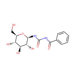 O=C(NC(=O)c1ccccc1)N[C@@H]1O[C@H](CO)[C@@H](O)[C@H](O)[C@H]1O ZINC000006578607