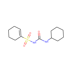 O=C(NC1CCCCC1)NS(=O)(=O)C1=CCCCC1 ZINC000096273956