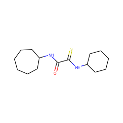 O=C(NC1CCCCCC1)C(=S)NC1CCCCC1 ZINC000004826010