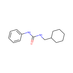 O=C(NCC1CCCCC1)Nc1ccccc1 ZINC000000388964