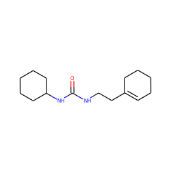 O=C(NCCC1=CCCCC1)NC1CCCCC1 ZINC000000370047