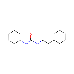 O=C(NCCC1CCCCC1)NC1CCCCC1 ZINC000013493684