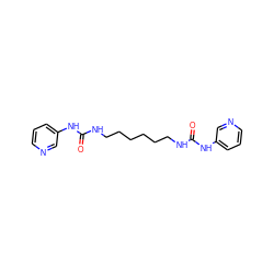 O=C(NCCCCCCNC(=O)Nc1cccnc1)Nc1cccnc1 ZINC000004015766