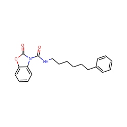 O=C(NCCCCCCc1ccccc1)n1c(=O)oc2ccccc21 ZINC000653790227