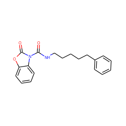 O=C(NCCCCCc1ccccc1)n1c(=O)oc2ccccc21 ZINC000653790501