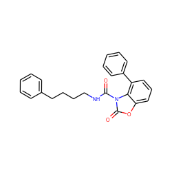 O=C(NCCCCc1ccccc1)n1c(=O)oc2cccc(-c3ccccc3)c21 ZINC000653795326