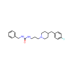 O=C(NCCCN1CCC(Cc2ccc(F)cc2)CC1)NCc1ccccc1 ZINC000013443476