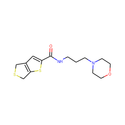 O=C(NCCCN1CCOCC1)c1cc2c(s1)CSC2 ZINC000020856525